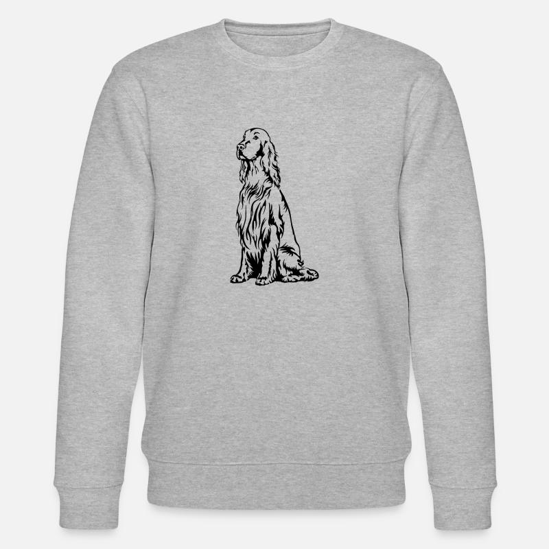 Irish Setter - Stanley/Stella Unisex Bio-Sweatshirt CHANGER  - Grau meliert
