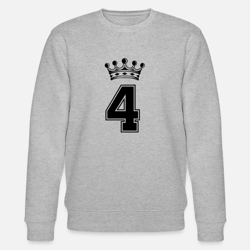 4 Couronne - Sweat bio CHANGER Stanley/Stella Unisexe - gris chiné