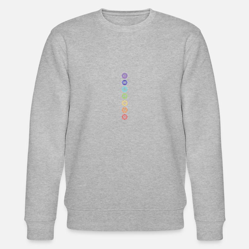 Kundalin Yoga 7 Chakras - Sweat bio CHANGER Stanley/Stella Unisexe - gris chiné