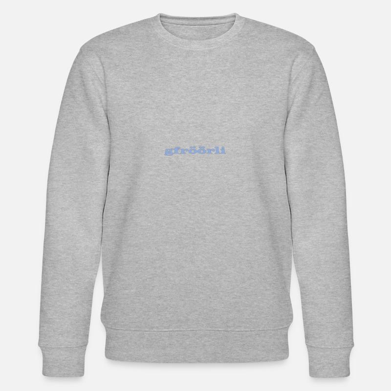 gfröörli - Stanley/Stella Unisex Bio-Sweatshirt CHANGER  - Grau meliert
