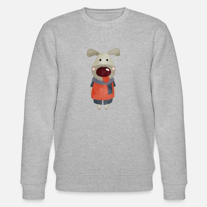 Elvis - Stanley/Stella Unisex Bio-Sweatshirt CHANGER  - Grau meliert