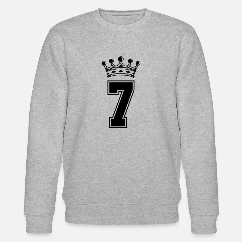 7 couronnes - Sweat bio CHANGER Stanley/Stella Unisexe - gris chiné