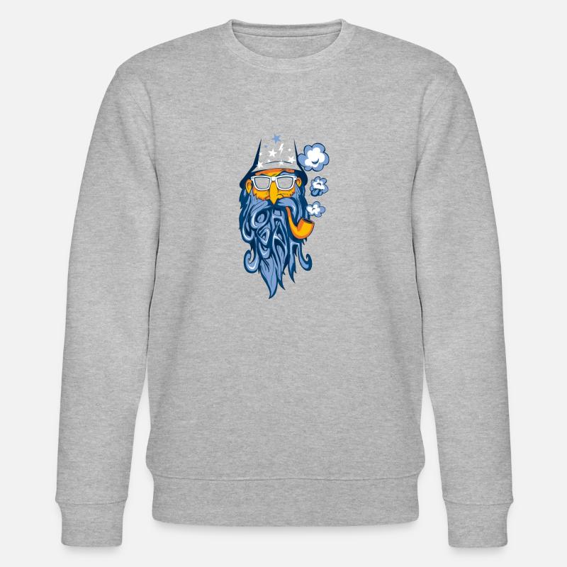 Magic'n Roll - Stanley/Stella Unisex Bio-Sweatshirt CHANGER  - Grau meliert