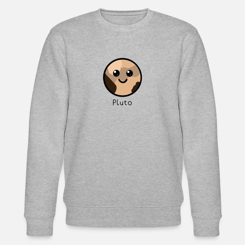 Pluton mignon - Sweat bio CHANGER Stanley/Stella Unisexe - gris chiné