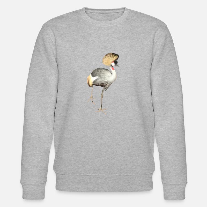 Vogel - Stanley/Stella Unisex Bio-Sweatshirt CHANGER  - Grau meliert