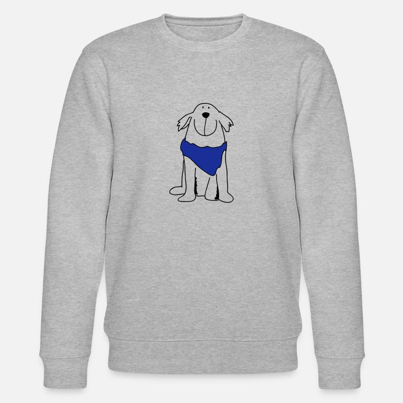 Netter Retriever - Stanley/Stella Unisex Bio-Sweatshirt CHANGER  - Grau meliert