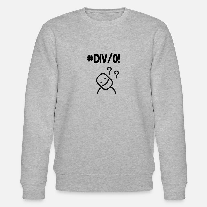 #DIV/0! Excel Error - Stanley/Stella CHANGER Unisex Organic Sweatshirt - heather grey