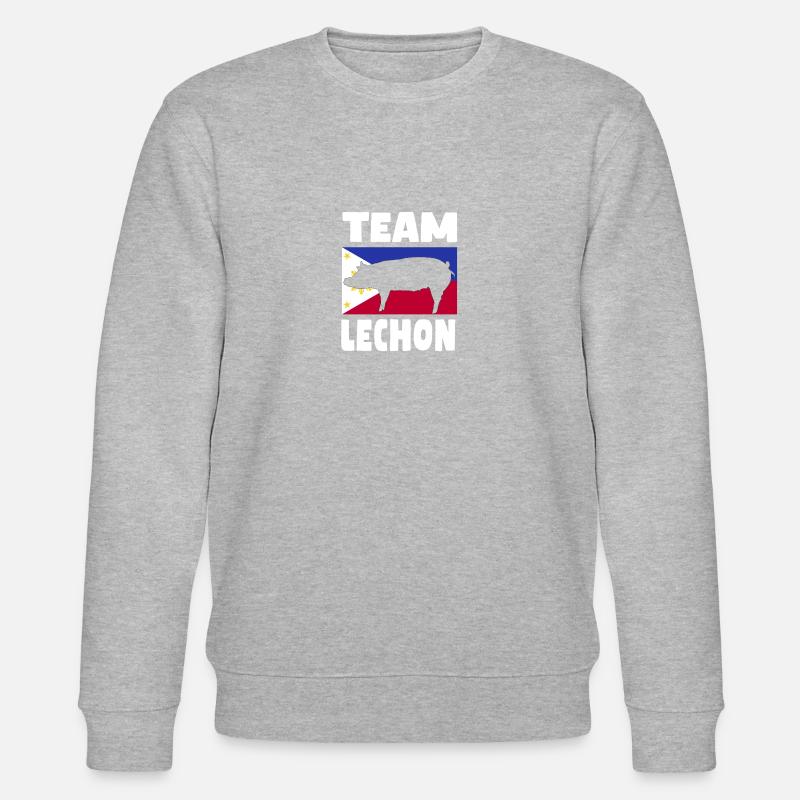 L’équipe Lechon Philippines - Sweat bio CHANGER Stanley/Stella Unisexe - gris chiné