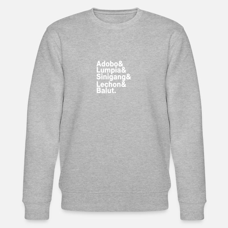 Cuisine philippine - Sweat bio CHANGER Stanley/Stella Unisexe - gris chiné