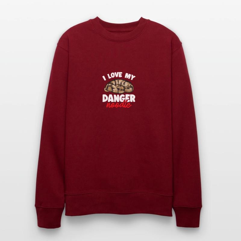 Ball Python Schlange Königspython Stanley/Stella Unisex Bio-Sweatshirt CHANGER 