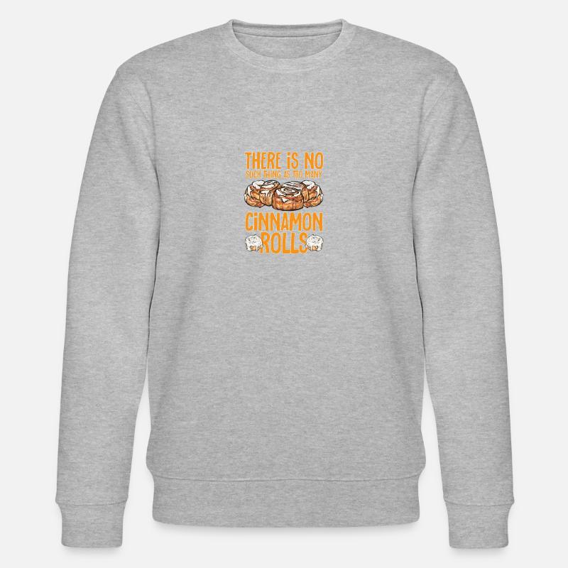 Zimtschnecke - Stanley/Stella Unisex Bio-Sweatshirt CHANGER  - Grau meliert