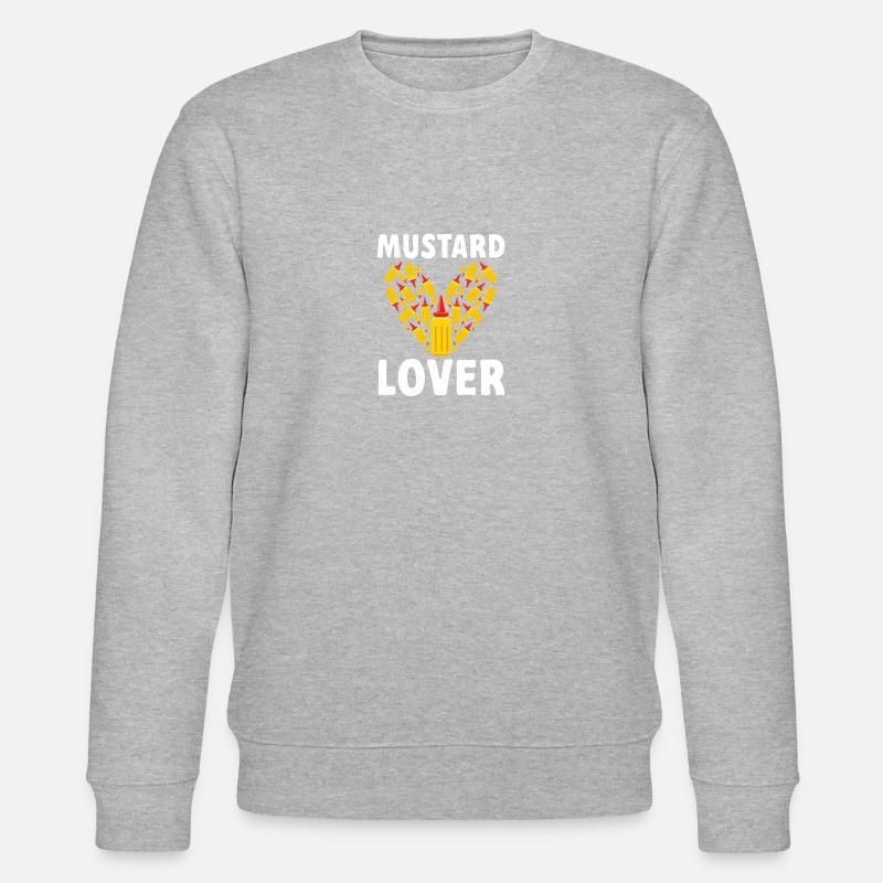 Senf Moutarde - Sweat bio CHANGER Stanley/Stella Unisexe - gris chiné