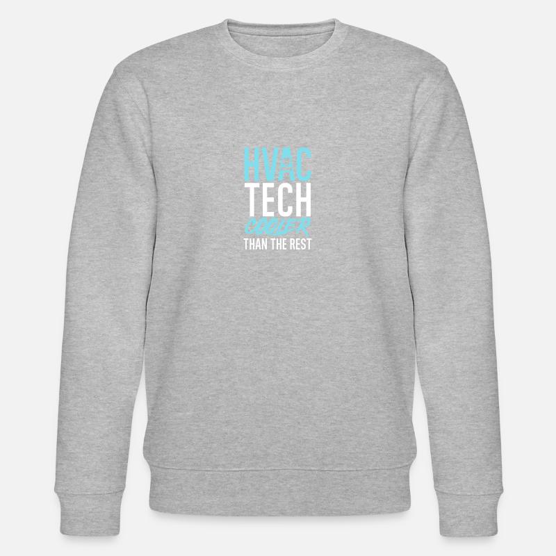 Chauffage, Climatisation, Ventilation, Technicien - Sweat bio CHANGER Stanley/Stella Unisexe - gris chiné