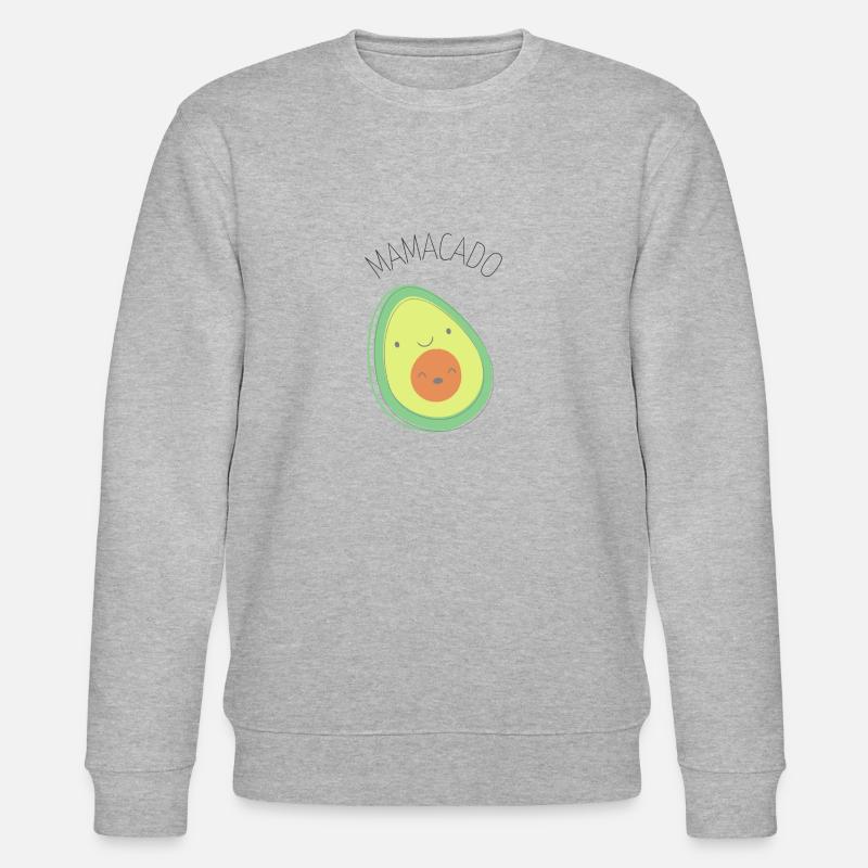 Mamacado - Stanley/Stella Unisex Bio-Sweatshirt CHANGER  - Grau meliert