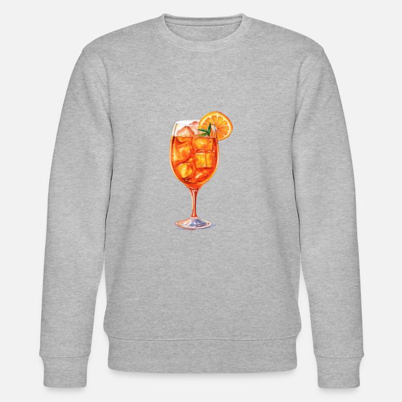 Aperitif, Spritz, Cocktail - Stanley/Stella CHANGER Unisex Organic Sweatshirt - heather grey