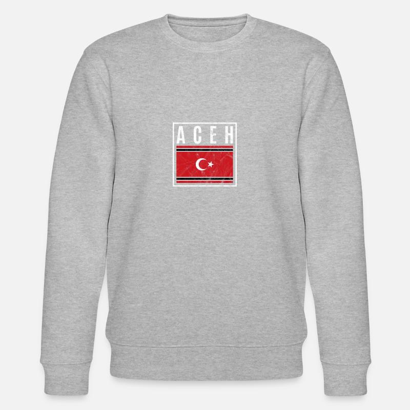 Aceh - Sweat bio CHANGER Stanley/Stella Unisexe - gris chiné