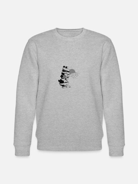 Stone Tower - Stanley/Stella CHANGER Unisex Organic Sweatshirt - heather grey