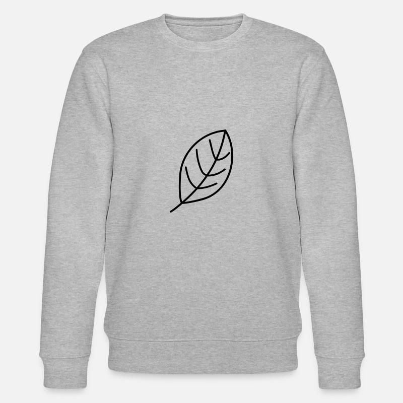 feuille - Sweat bio CHANGER Stanley/Stella Unisexe - gris chiné