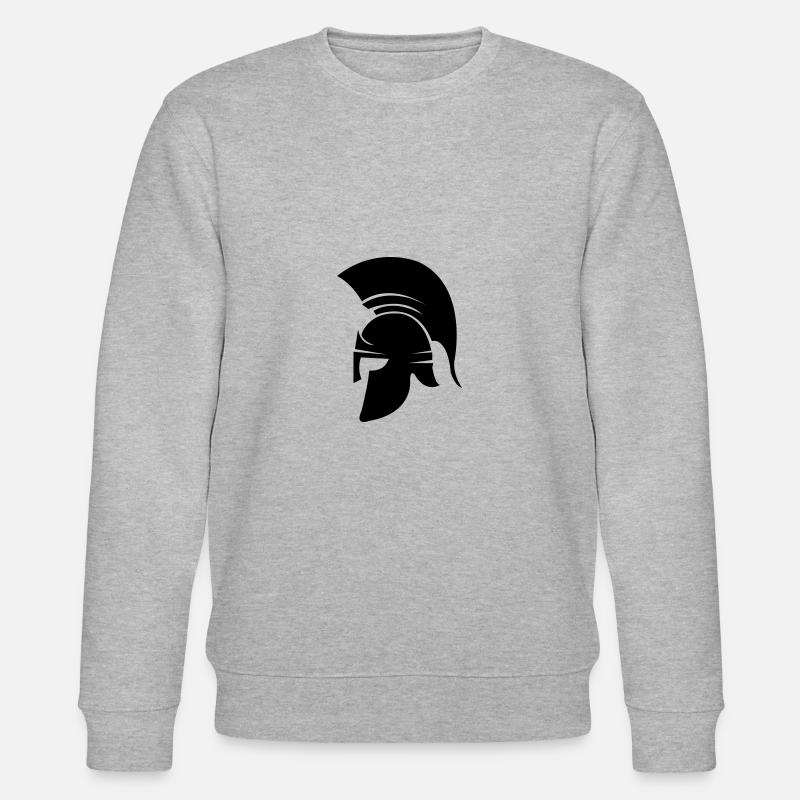 sparta helm - Stanley/Stella Unisex Bio-Sweatshirt CHANGER  - Grau meliert