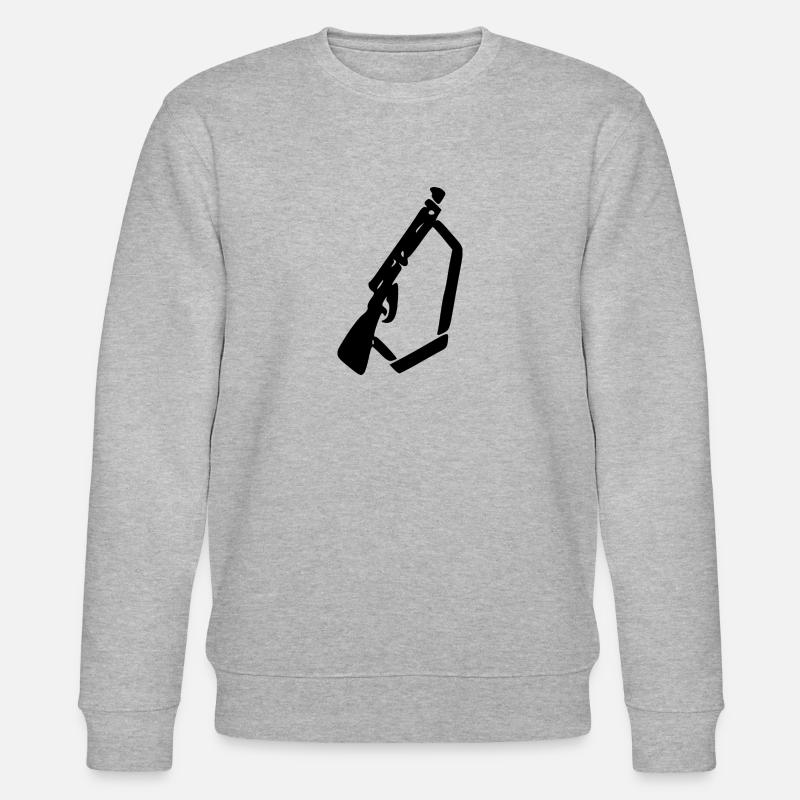 jaeger - Stanley/Stella Unisex Bio-Sweatshirt CHANGER  - Grau meliert