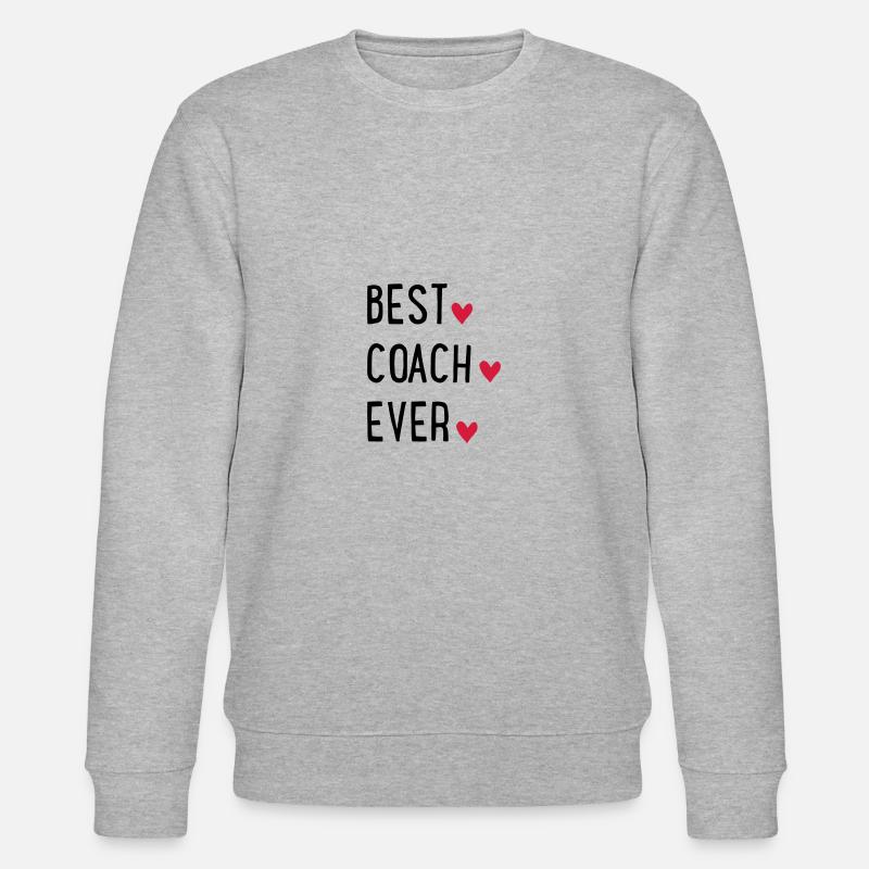 Coach - Stanley/Stella Unisex Bio-Sweatshirt CHANGER  - Grau meliert
