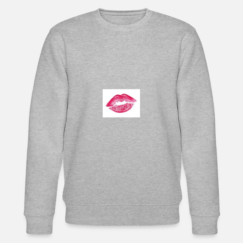 Kussmund - Stanley/Stella Unisex Bio-Sweatshirt CHANGER  - Grau meliert