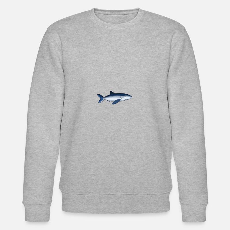 requin extra cool - Sweat bio CHANGER Stanley/Stella Unisexe - gris chiné