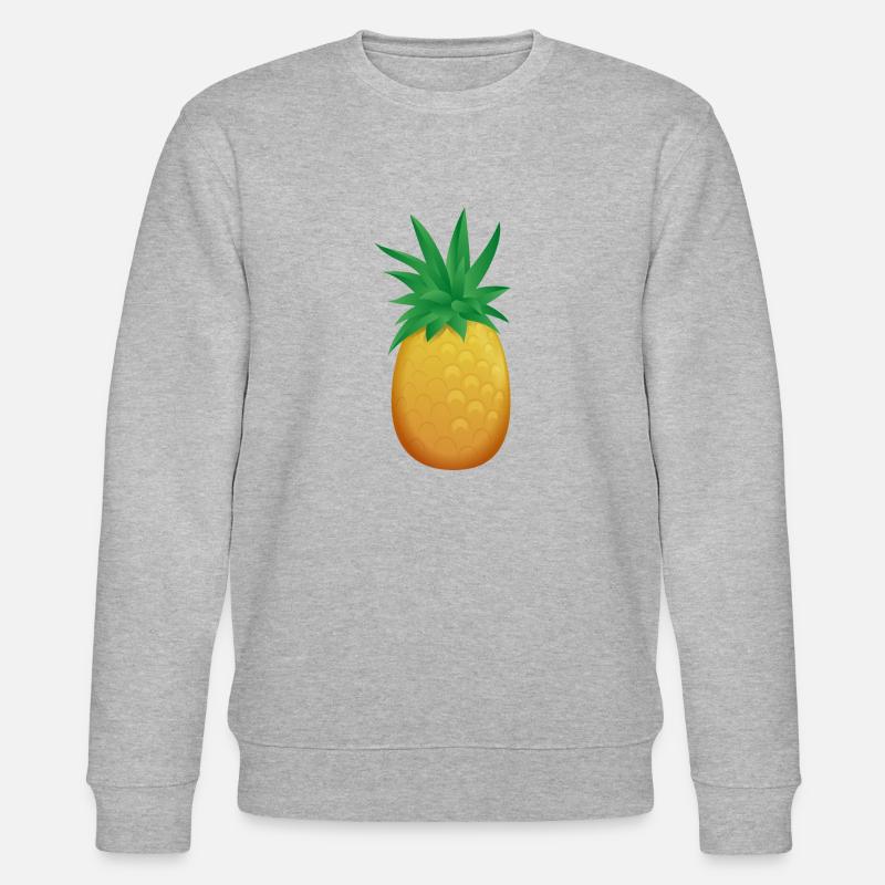 fruit d'ananas013 - Sweat bio CHANGER Stanley/Stella Unisexe - gris chiné