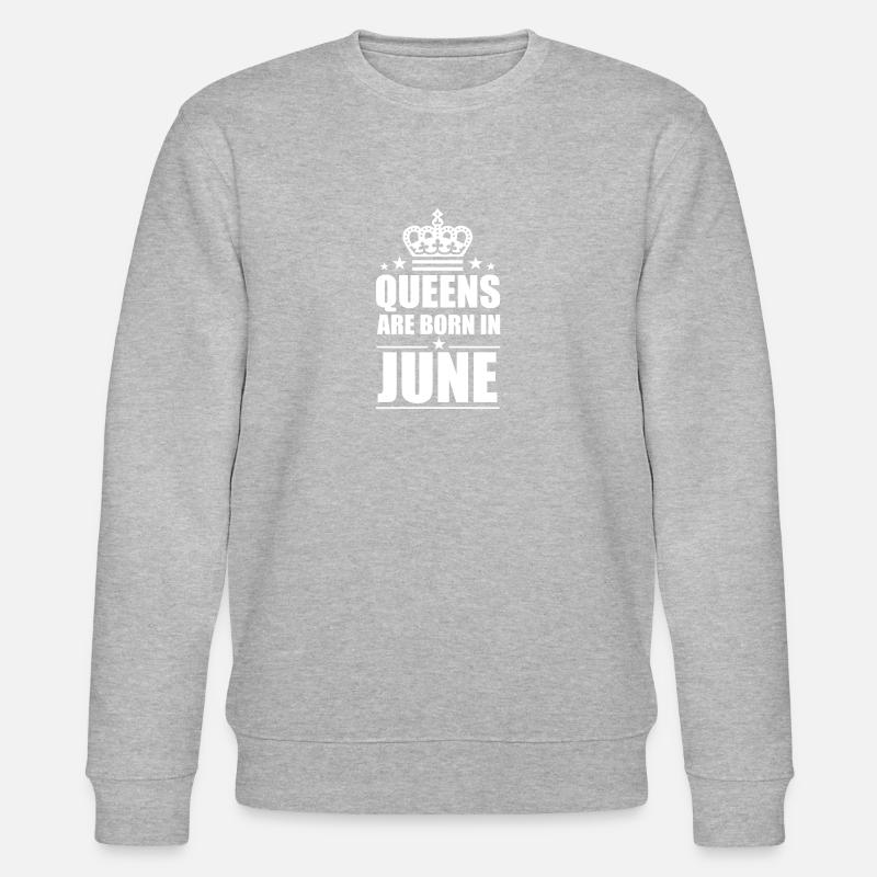 Birthday - Stanley/Stella Unisex Bio-Sweatshirt CHANGER  - Grau meliert