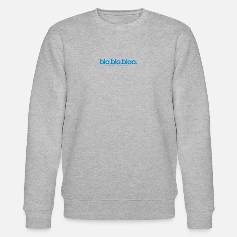 BLA.BLA.BLAA - Stanley/Stella Unisex Bio-Sweatshirt CHANGER  - Grau meliert
