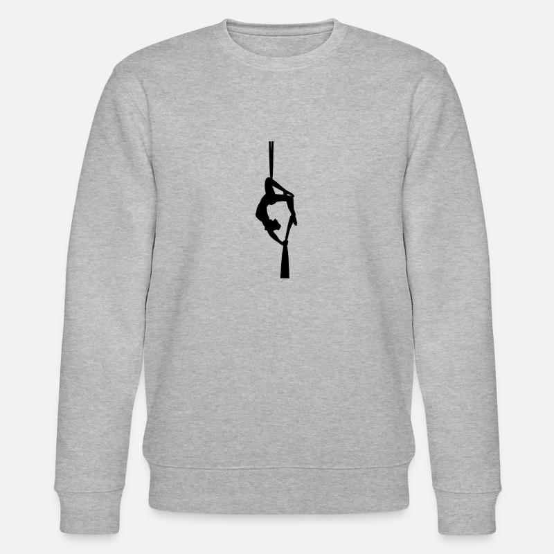 Luftseide / Tissu - Stanley/Stella Unisex Bio-Sweatshirt CHANGER  - Grau meliert