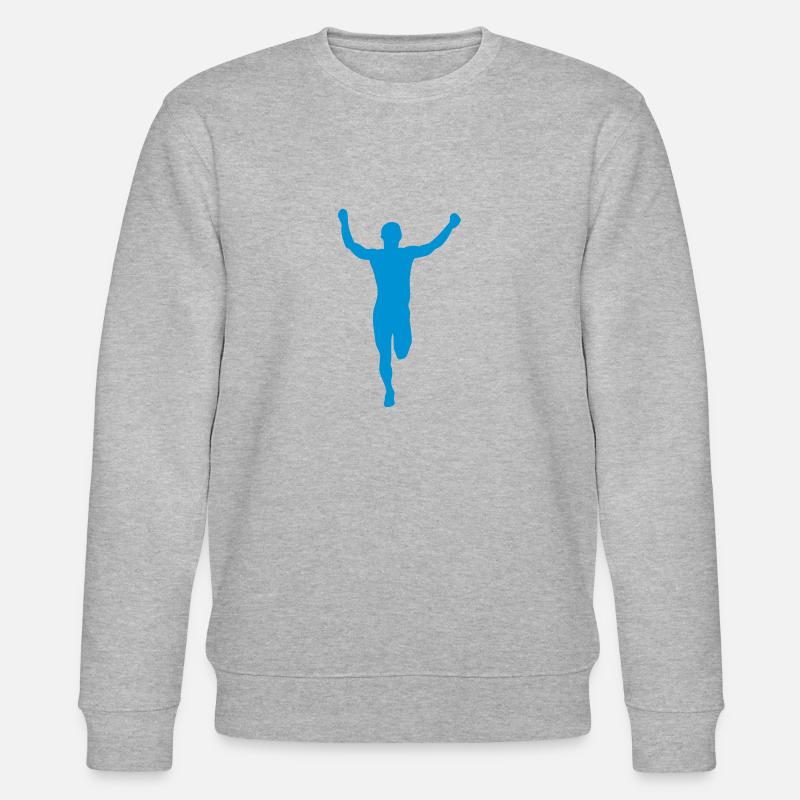 Marathon 7 - Stanley/Stella Unisex Bio-Sweatshirt CHANGER  - Grau meliert