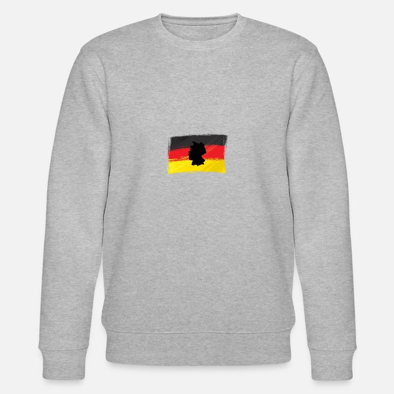 Deutschland - Stanley/Stella Unisex Bio-Sweatshirt CHANGER  - Grau meliert
