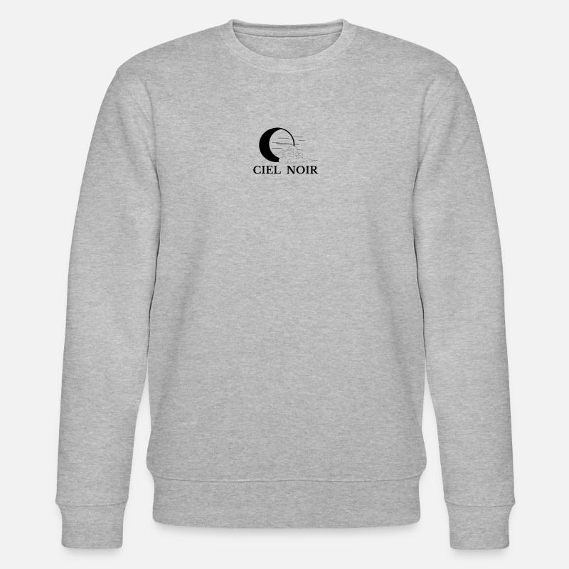 Ciel noir - Sweat bio CHANGER Stanley/Stella Unisexe - gris chiné