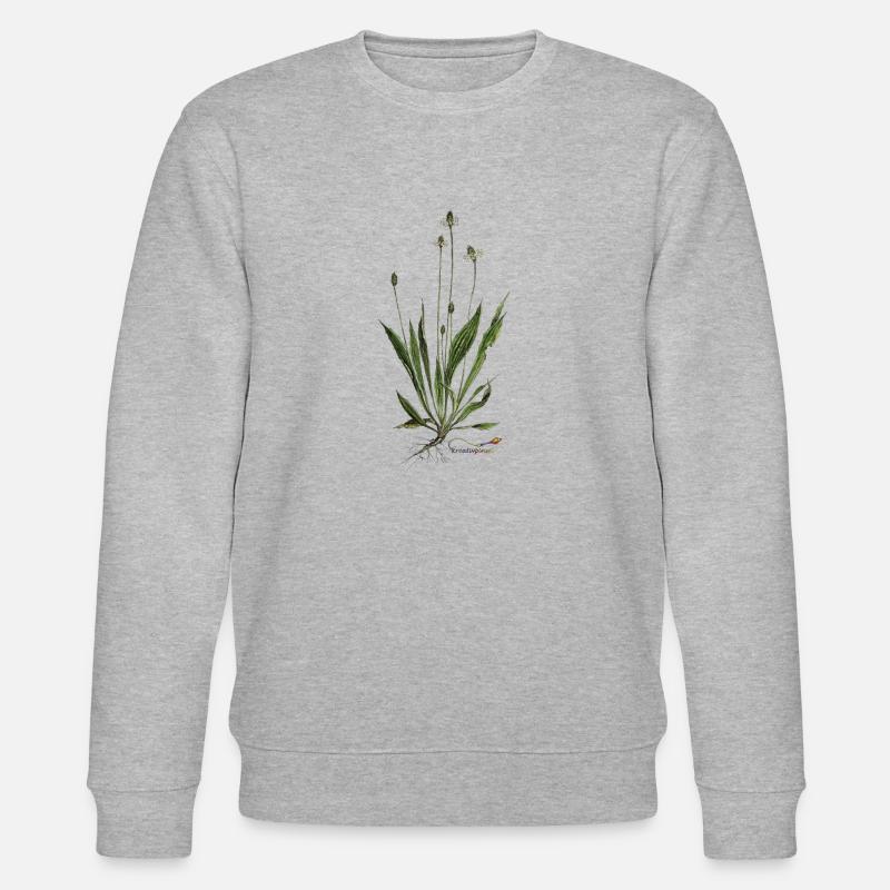 Spitz-Wegerich - Stanley/Stella Unisex Bio-Sweatshirt CHANGER  - Grau meliert