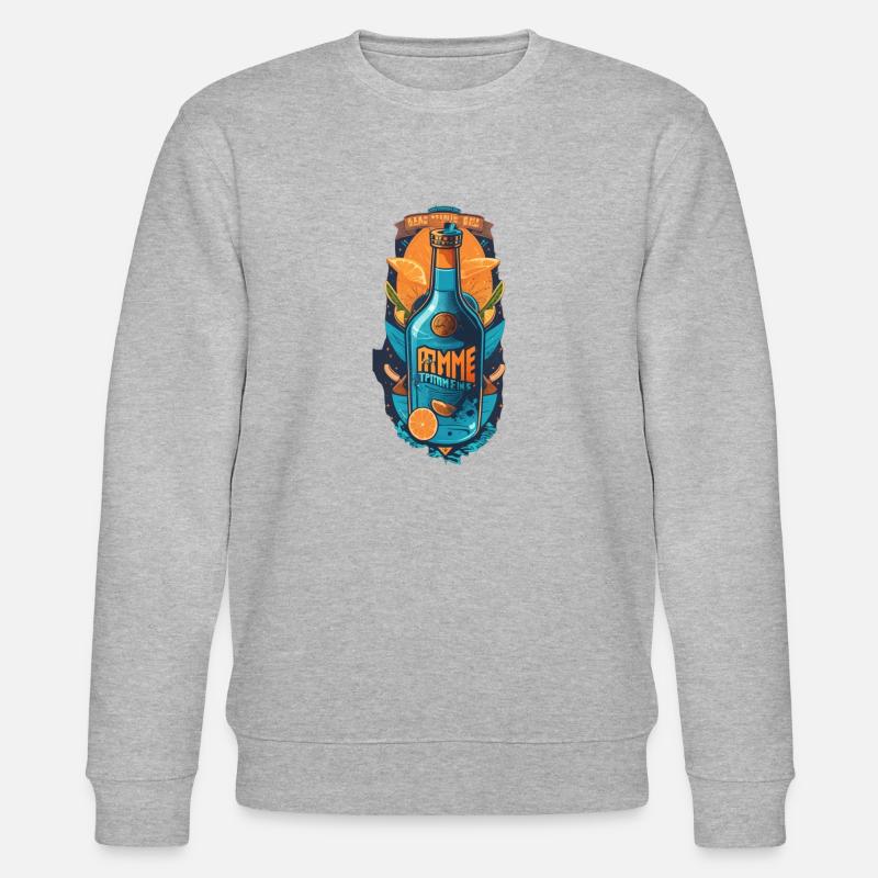 Graffiti - Stanley/Stella Unisex Bio-Sweatshirt CHANGER  - Grau meliert