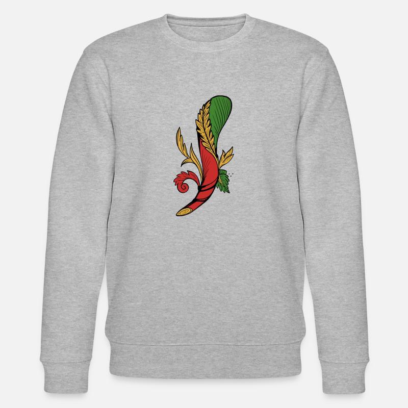 Asso di Maze - Stanley/Stella Unisex Bio-Sweatshirt CHANGER  - Grau meliert