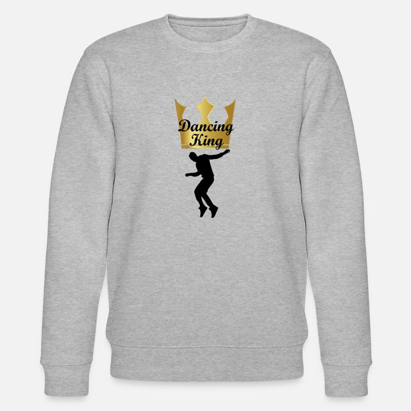 Dancing Dance Music - Stanley/Stella Unisex Bio-Sweatshirt CHANGER  - Grau meliert