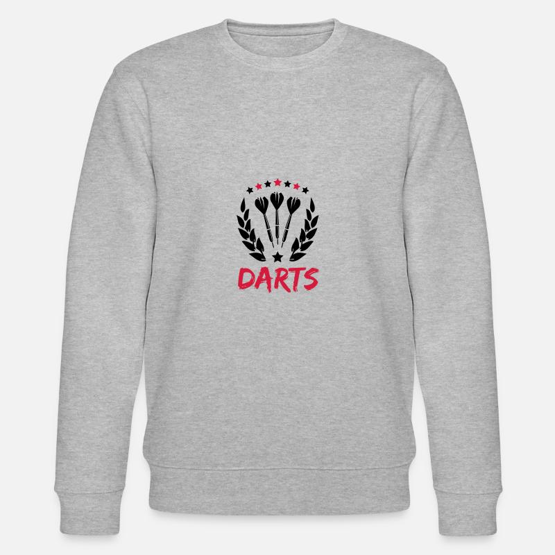 darts - Stanley/Stella Unisex Bio-Sweatshirt CHANGER  - Grau meliert