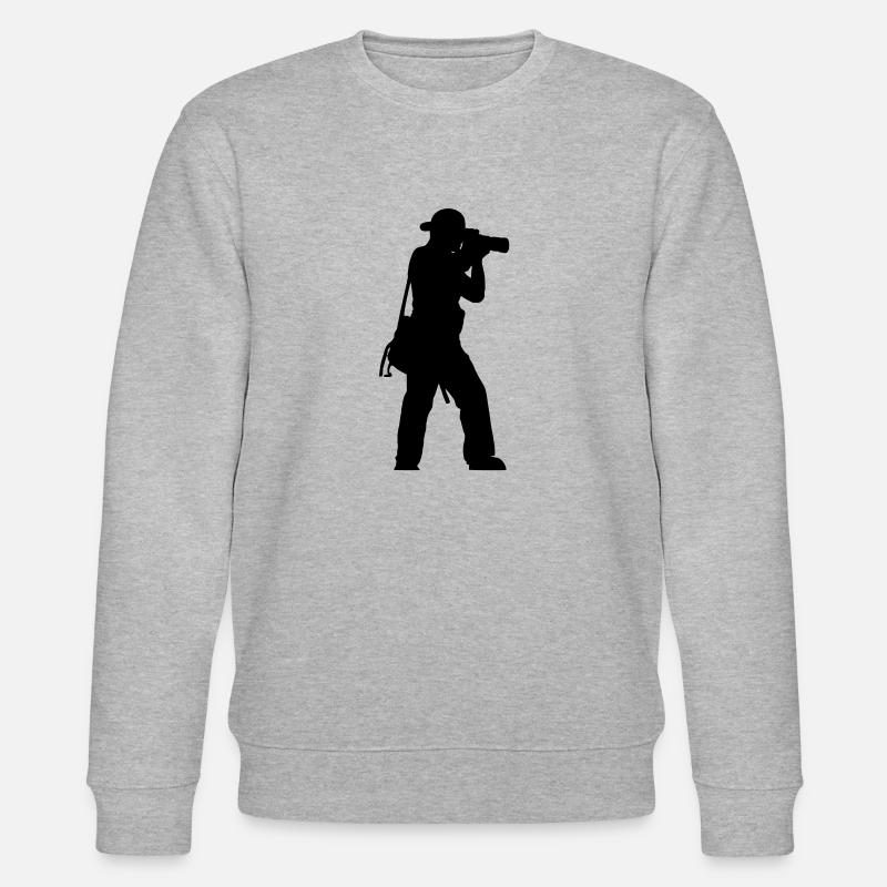 fotograf - Stanley/Stella Unisex Bio-Sweatshirt CHANGER  - Grau meliert