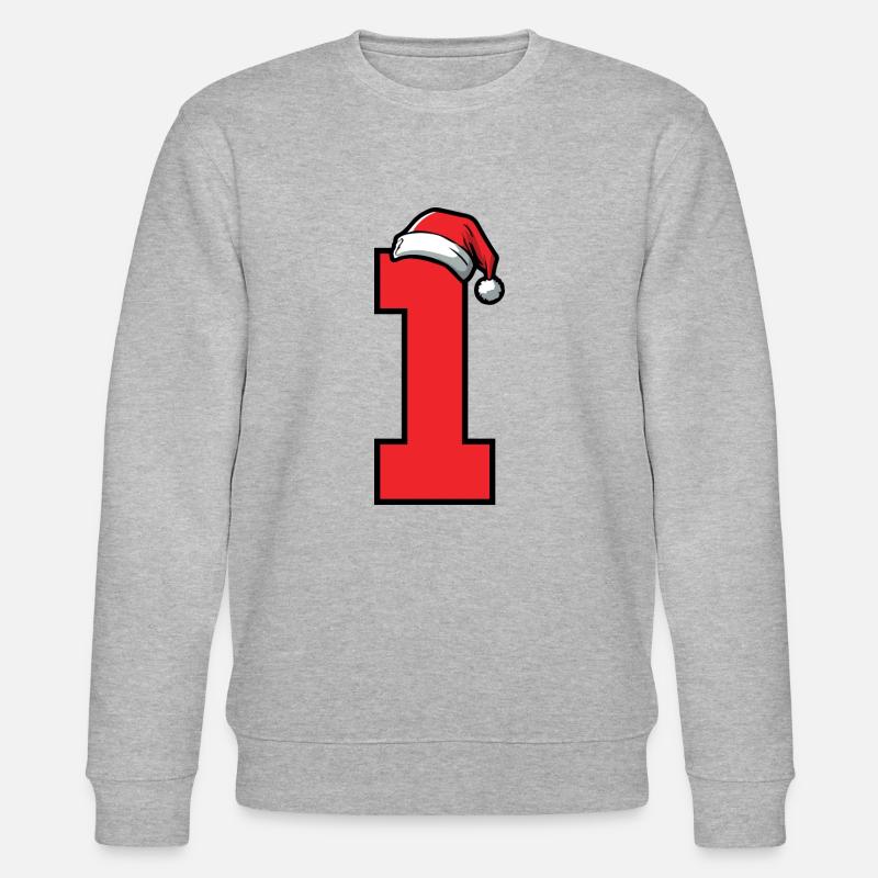1 numéro de Noël - Sweat bio CHANGER Stanley/Stella Unisexe - gris chiné