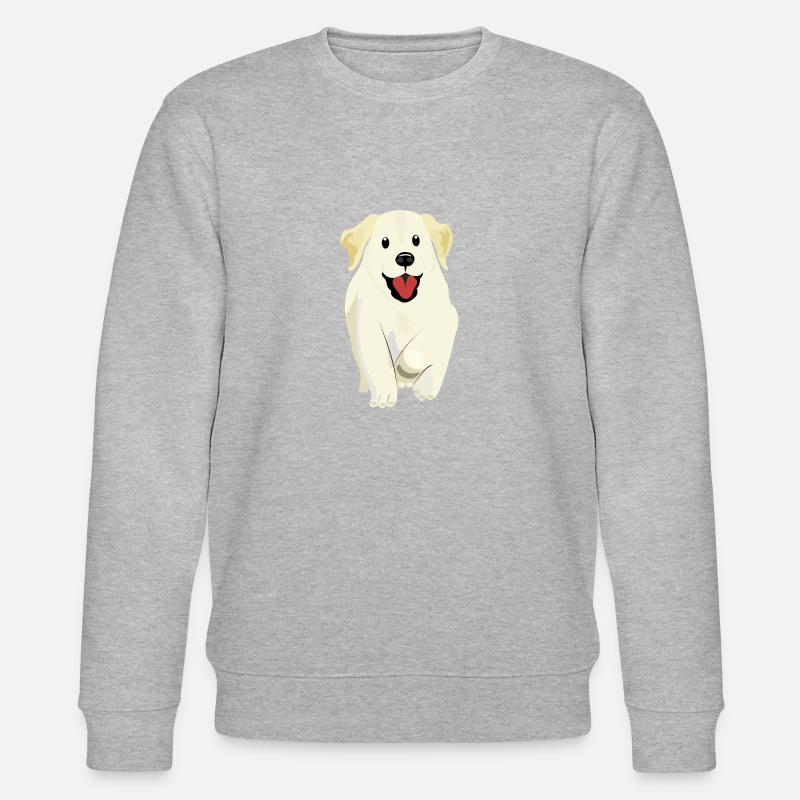Hund - Stanley/Stella Unisex Bio-Sweatshirt CHANGER  - Grau meliert