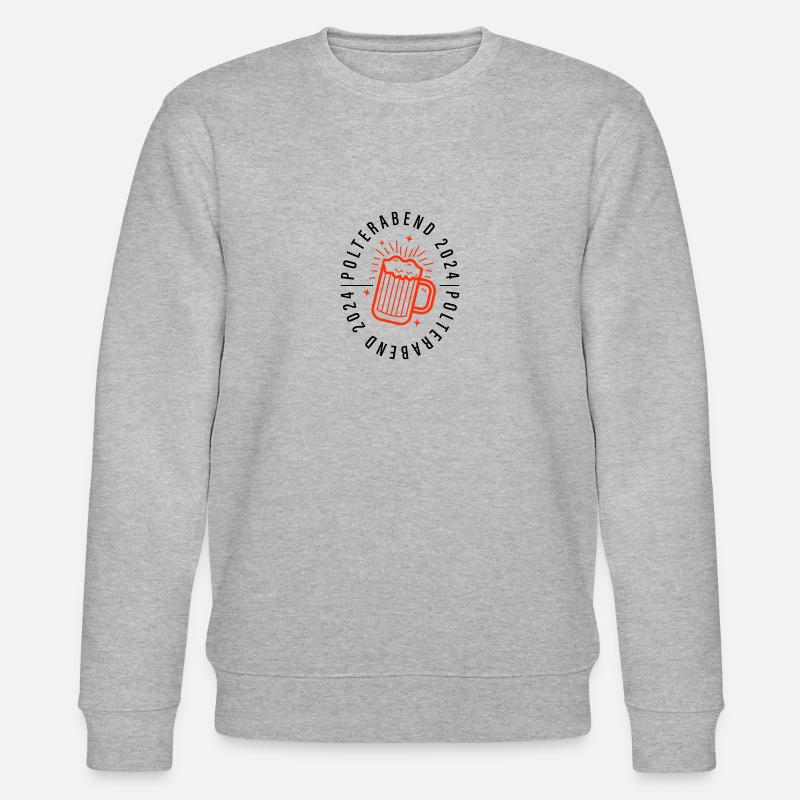 Polterabend 2024 - Stanley/Stella Unisex Bio-Sweatshirt CHANGER  - Grau meliert