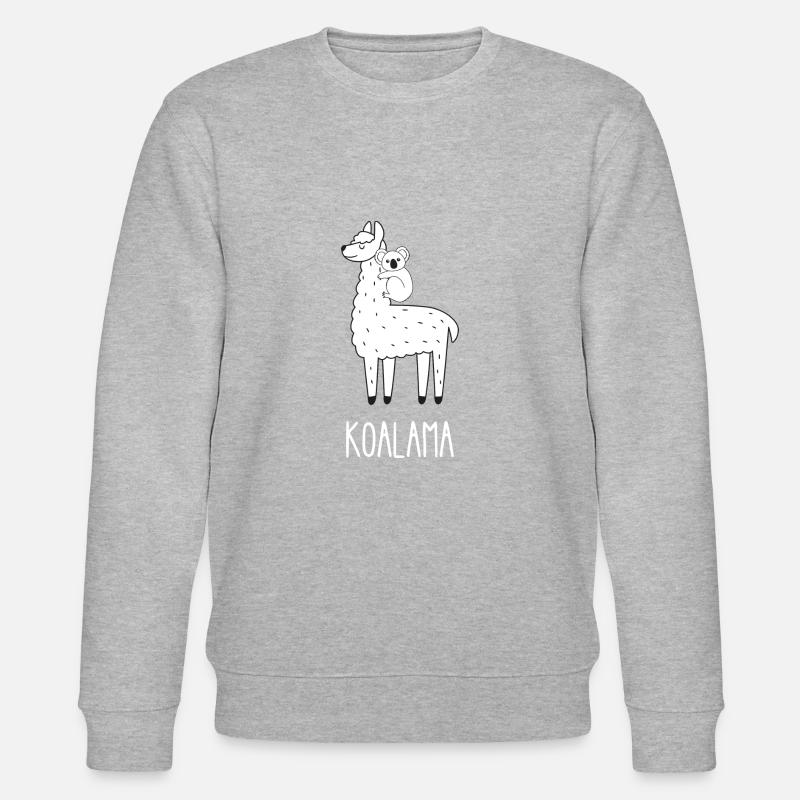 Koalama - Stanley/Stella Unisex Bio-Sweatshirt CHANGER - Grau meliert