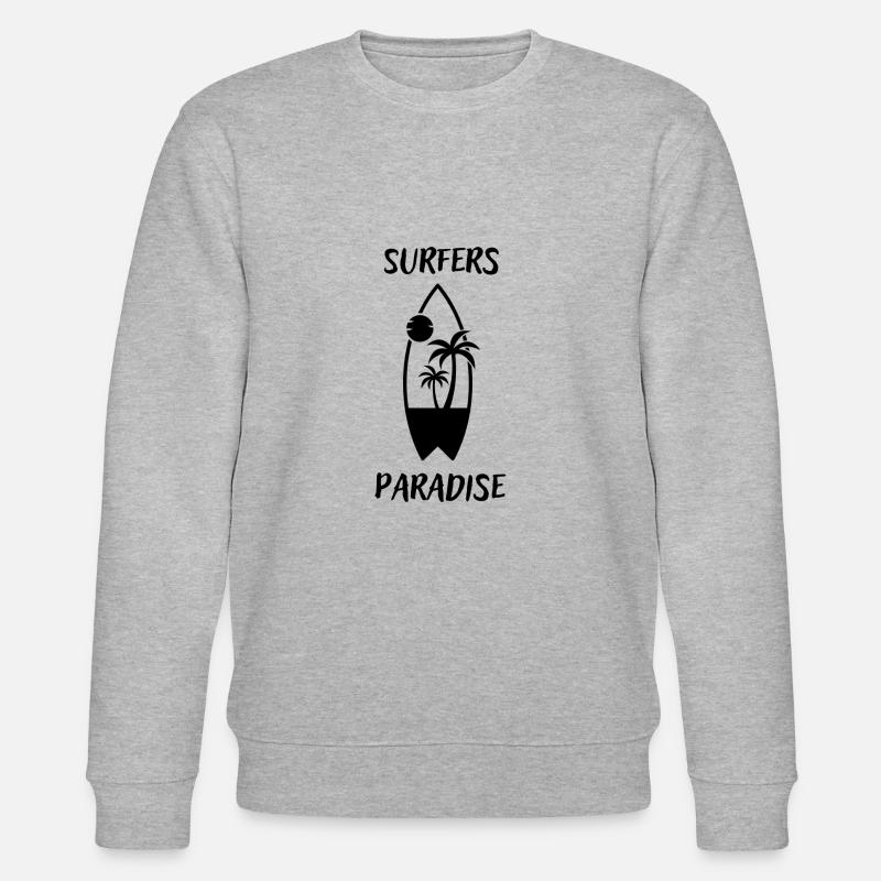 Surfers Paradise - Stanley/Stella Unisex Bio-Sweatshirt CHANGER  - Grau meliert