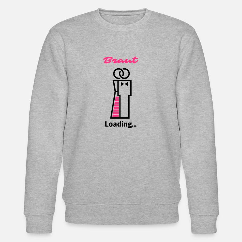Bride Loading ... - Stanley/Stella CHANGER Unisex Organic Sweatshirt - heather grey