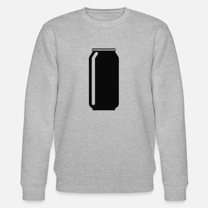 Dose Getränk - Stanley/Stella Unisex Bio-Sweatshirt CHANGER  - Grau meliert