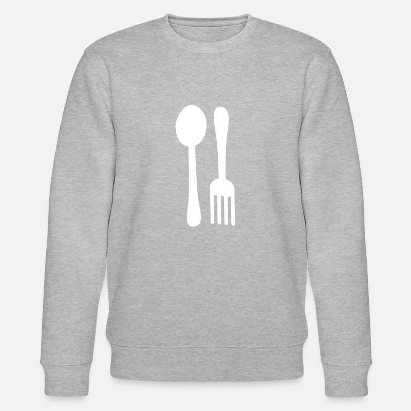 manger - Sweat bio CHANGER Stanley/Stella Unisexe - gris chiné