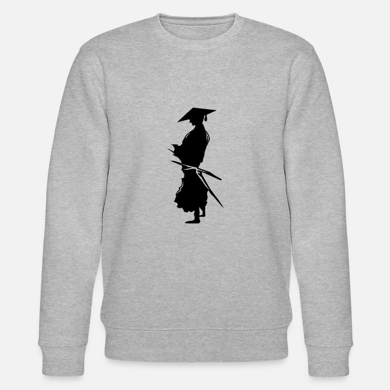 samouraï - Sweat bio CHANGER Stanley/Stella Unisexe - gris chiné