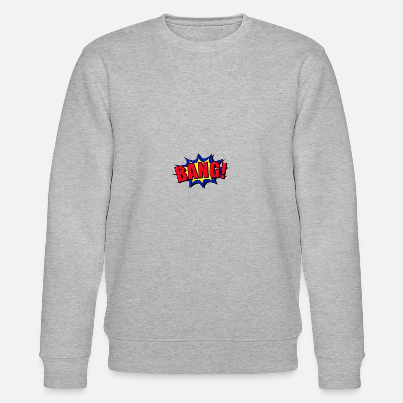 Bang Comicstyle - Stanley/Stella Unisex Bio-Sweatshirt CHANGER  - Grau meliert